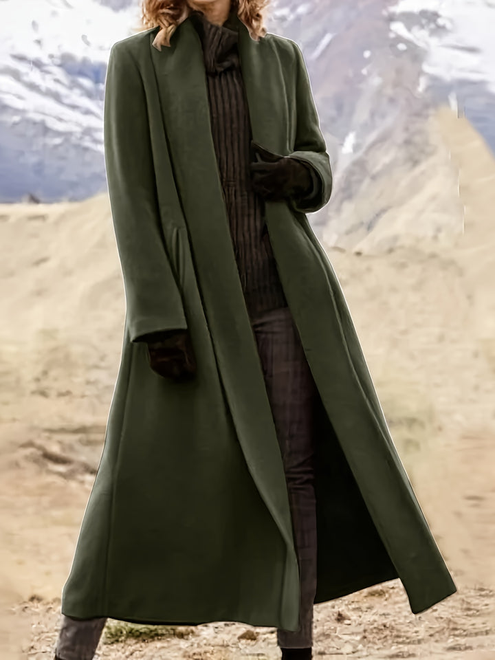 Eleonora | Draped Longline Coat