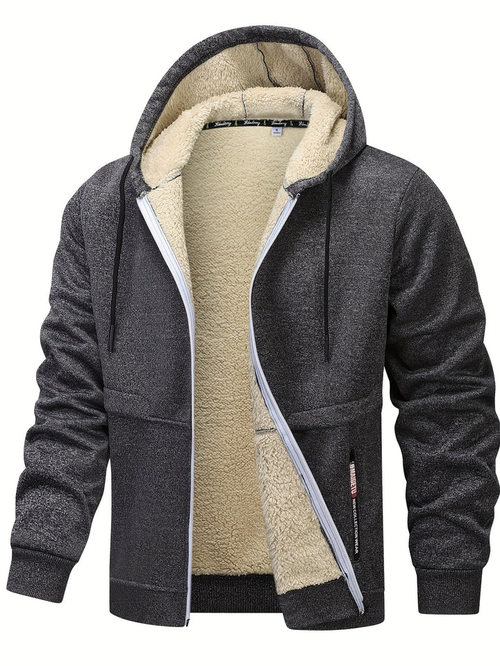 Conrad | Cozy Hooded Zip-Up Jacket