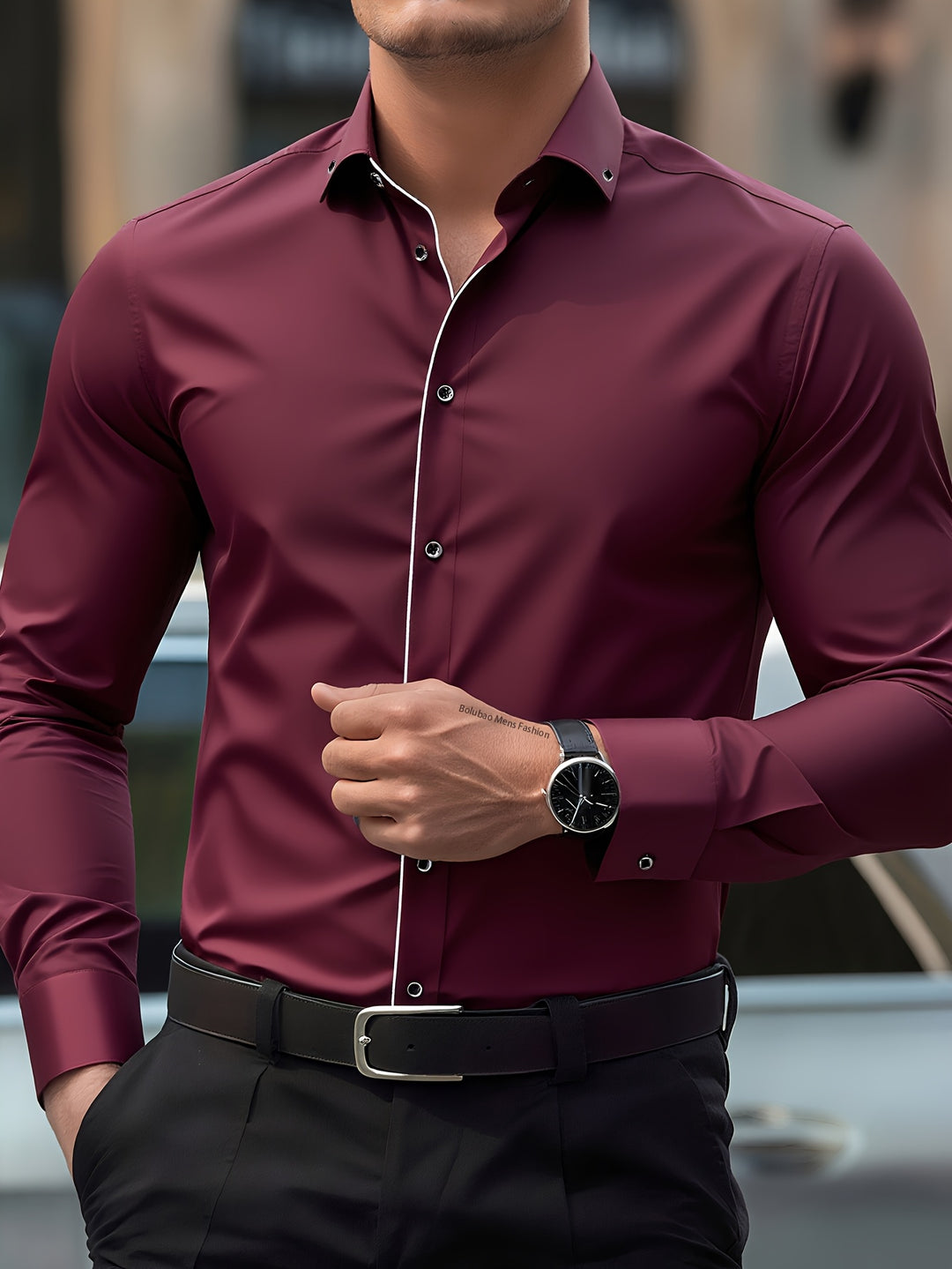 Douglas | Refined Slim-Fit Dress Shirt