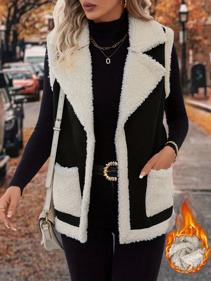 Hattie | Cozy Lapel Vest