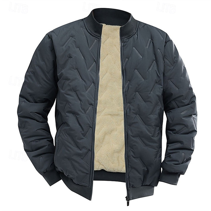 Tobias | Cozy Quilted Bomber Jacket