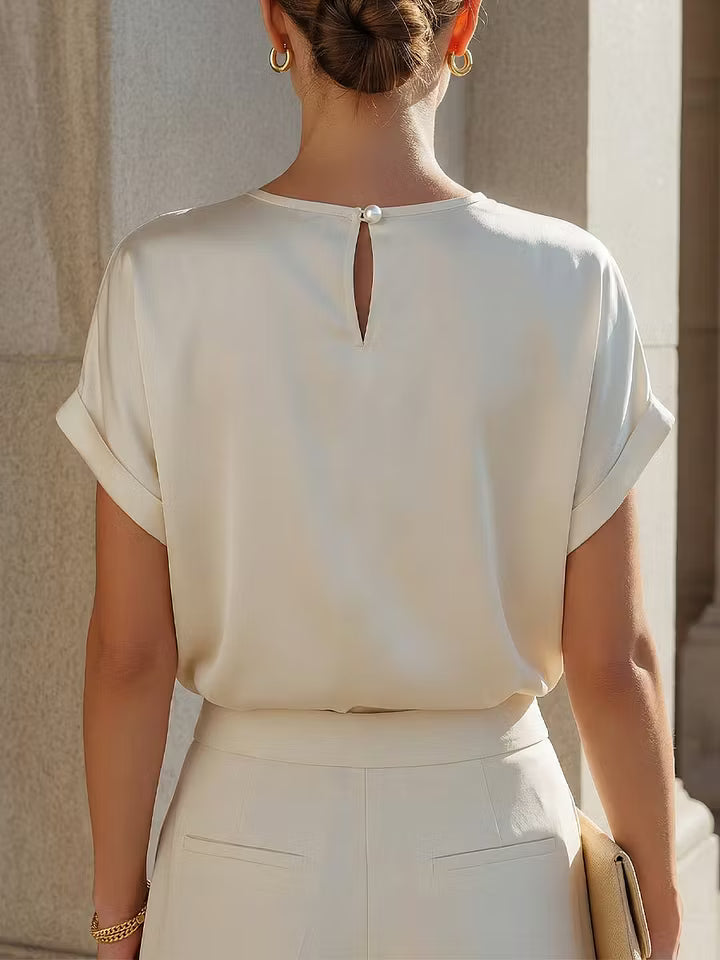 Paloma | Relaxed Boat-Neck Blouse