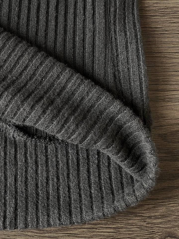 Rupert | Ribbed Crew Neck Sweater