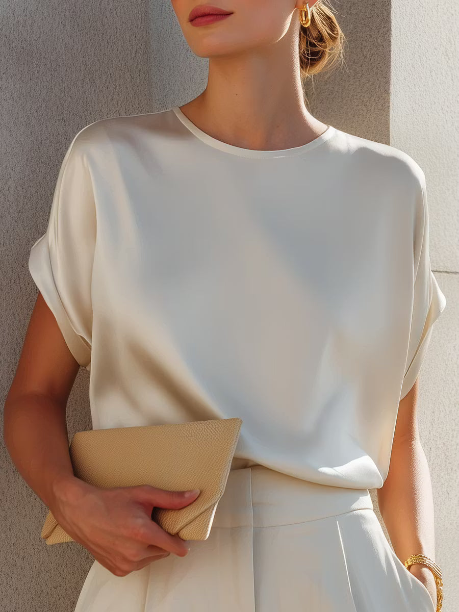 Paloma | Relaxed Boat-Neck Blouse