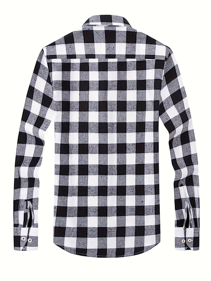 Emory | Rugged Check Button-Up Shirt