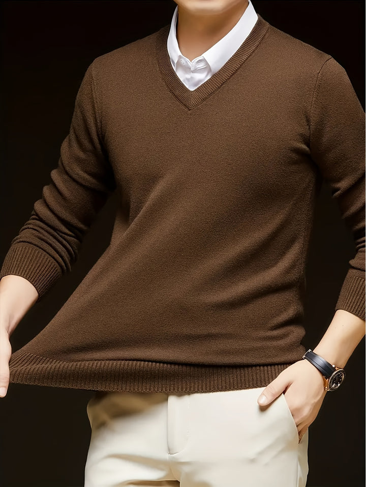 Theodore | Refined V-Neck Sweater