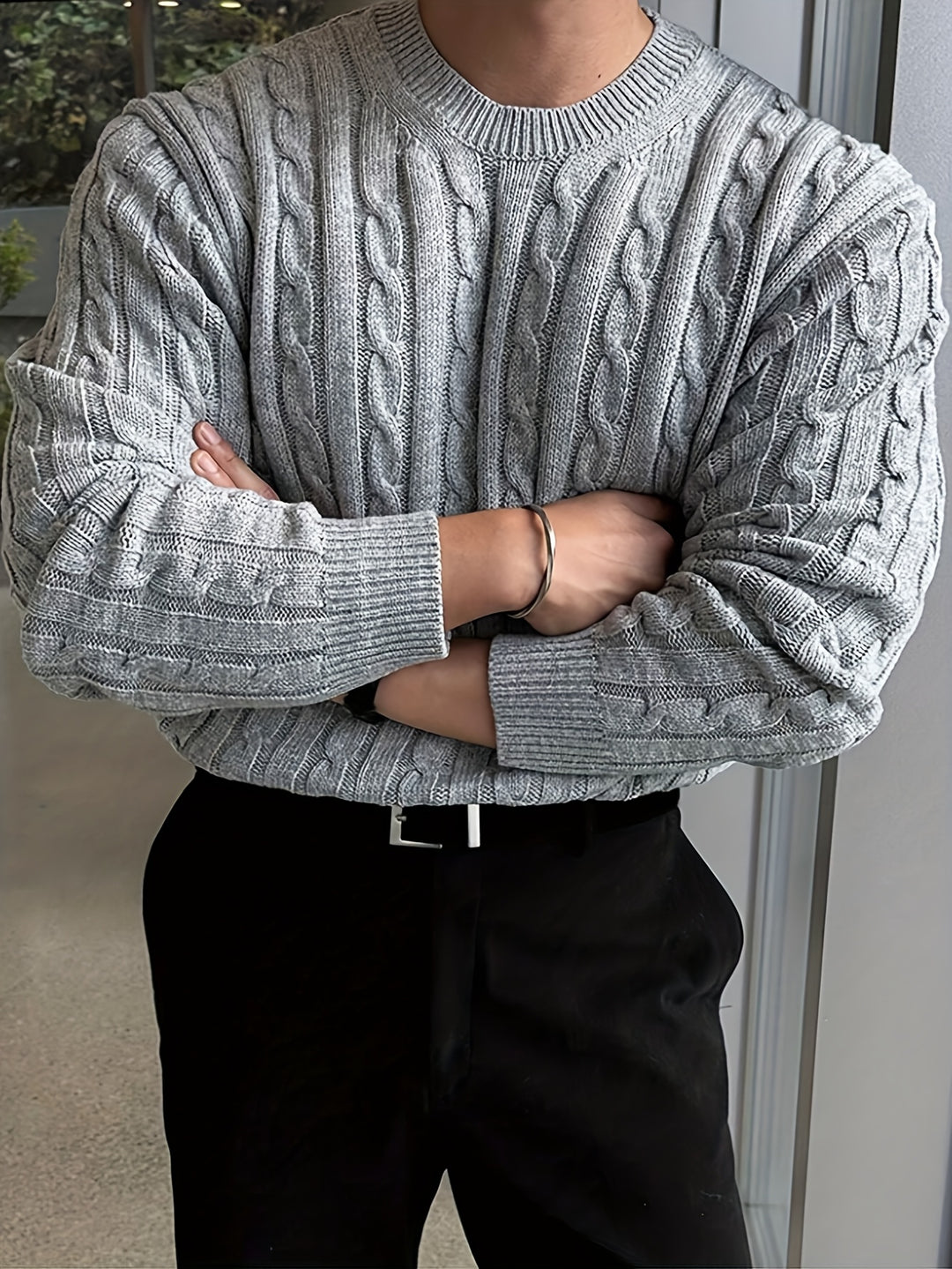 Graham | Cable-Knit Pullover Sweater