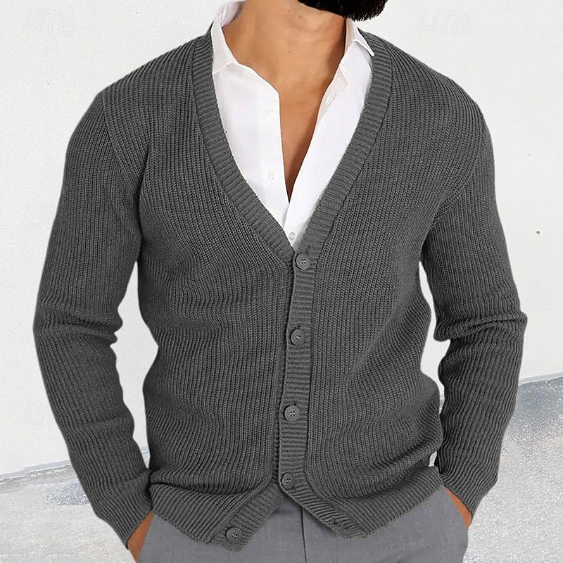 Theodore | Refined Button-Down Cardigan