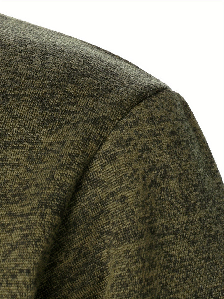 Gideon | Button-Placket Casual Sweatshirt