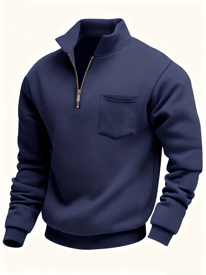 Vaughn | Half-Zip Collared Pullover