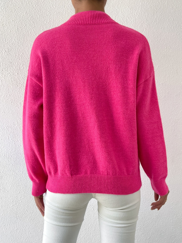 Juniper | Relaxed Mock Neck Sweater