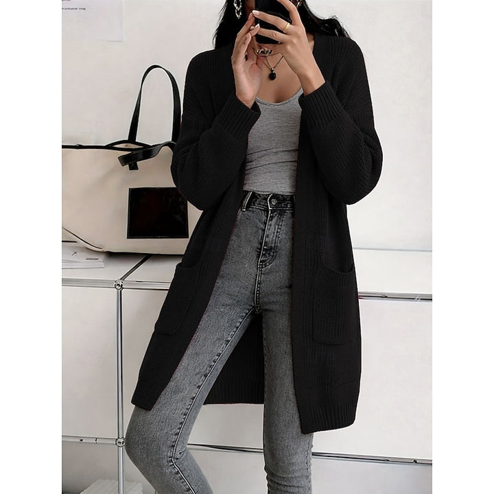 Fallon | Longline Open-Front Cardigan