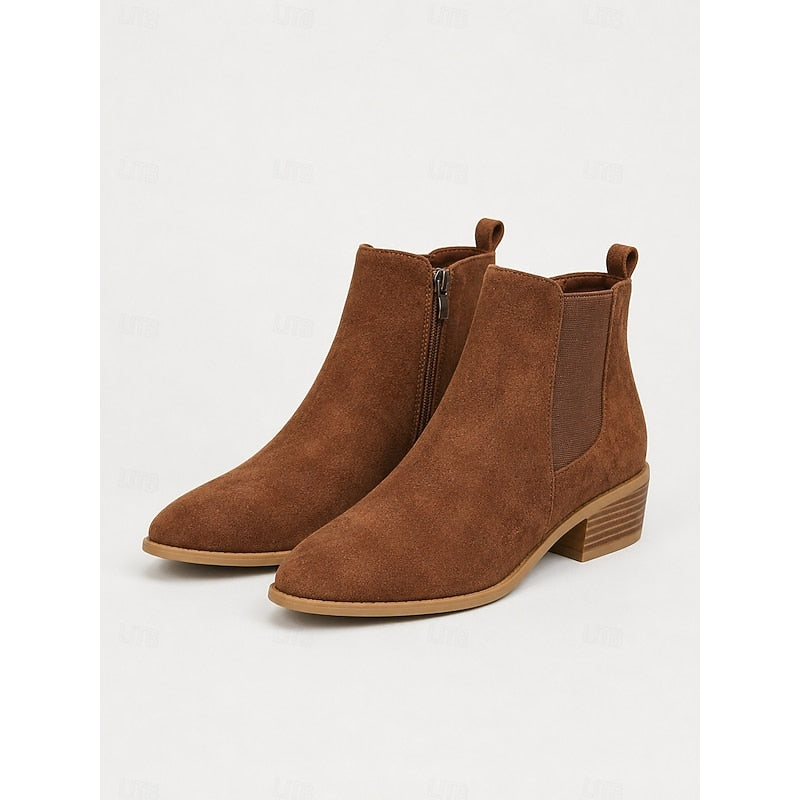 Juniper | Pointed-Toe Ankle Boots