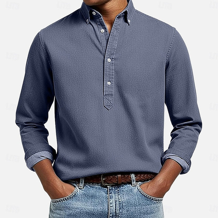 Corbin | Refined Popover Shirt