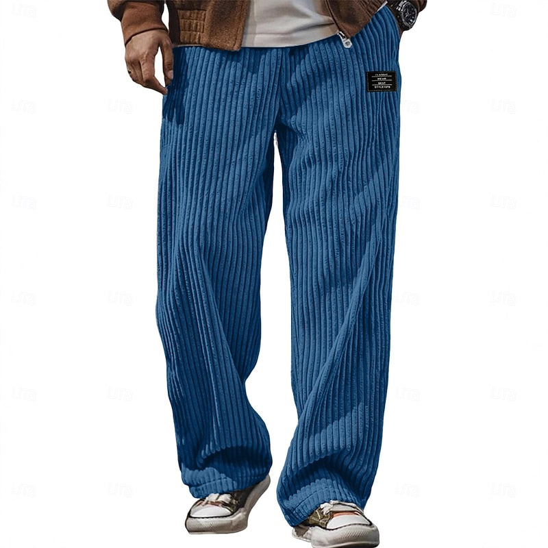 Sullivan | Relaxed Ribbed Pants