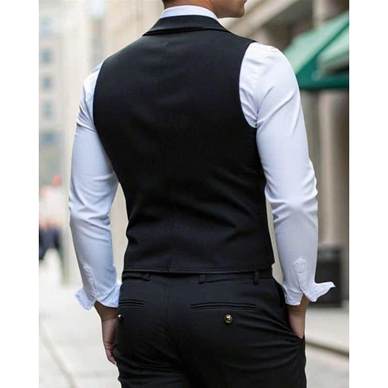 Sinclair | Double-Breasted Lapel Waistcoat