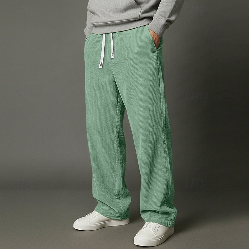 Spencer | Relaxed Wide-Leg Drawstring Pants