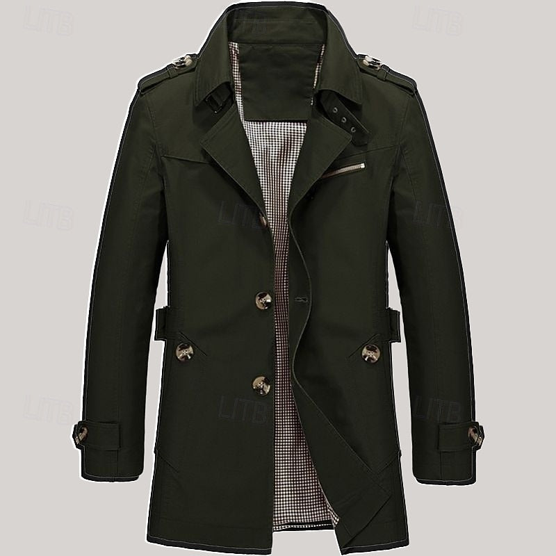 Bradford | Tailored Single-Breasted Trench Coat