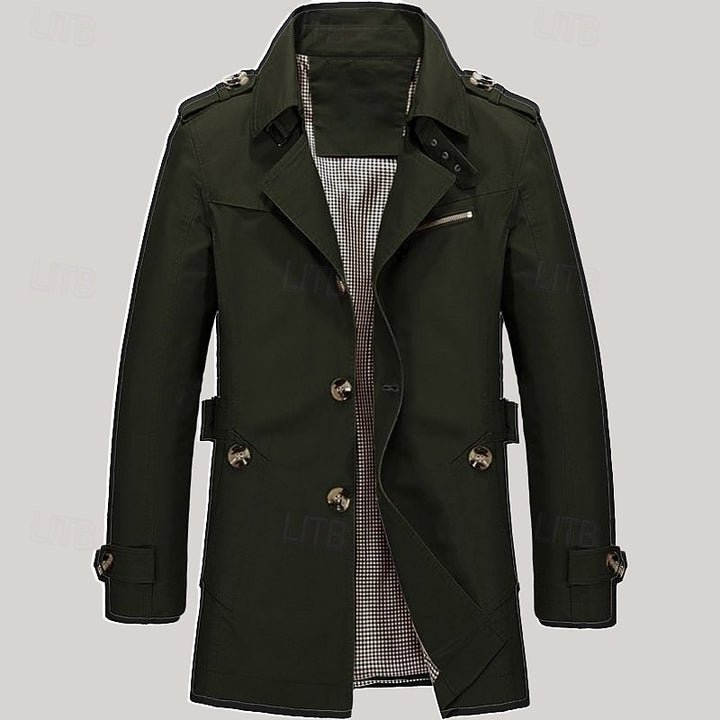 Bradford | Tailored Single-Breasted Trench Coat