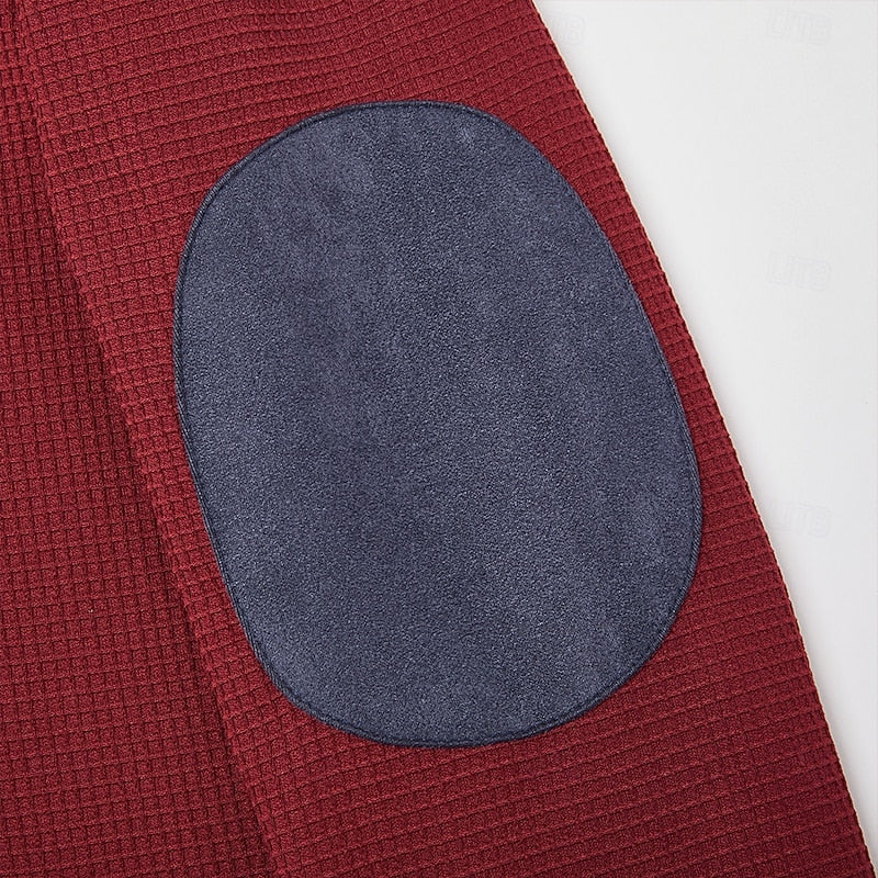 Malcolm | Quarter-Zip Elbow-Patch Pullover