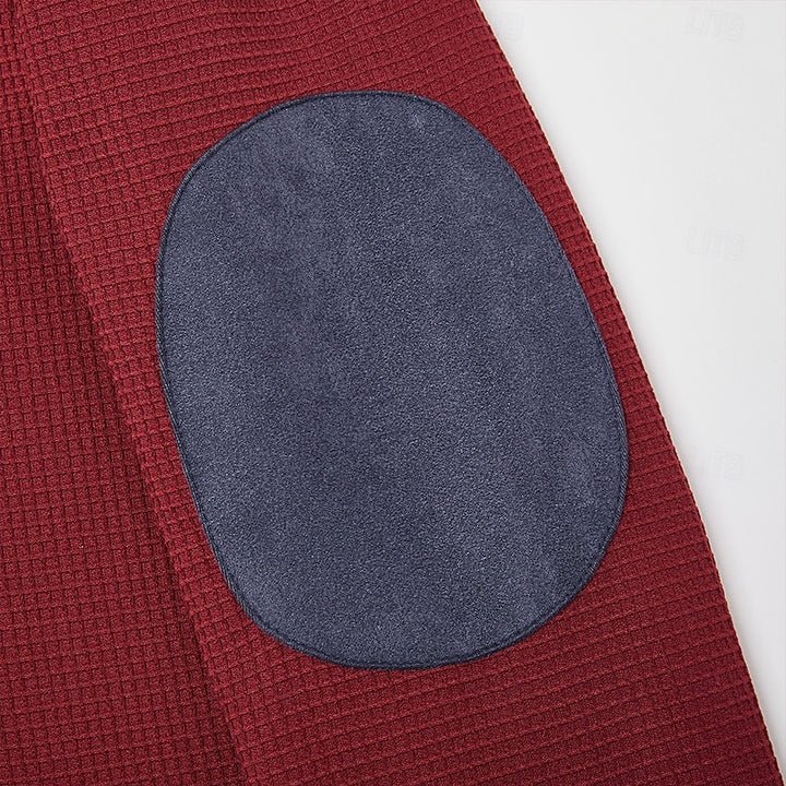 Malcolm | Quarter-Zip Elbow-Patch Pullover