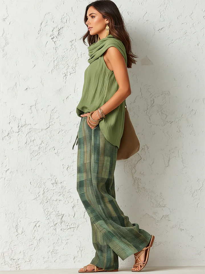 Elara | Relaxed Wide-Leg Two-Piece Set