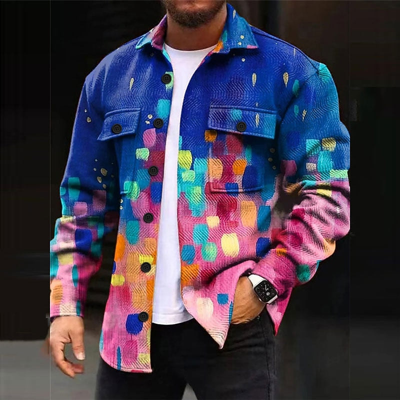 Fletcher | Bold Patterned Overshirt