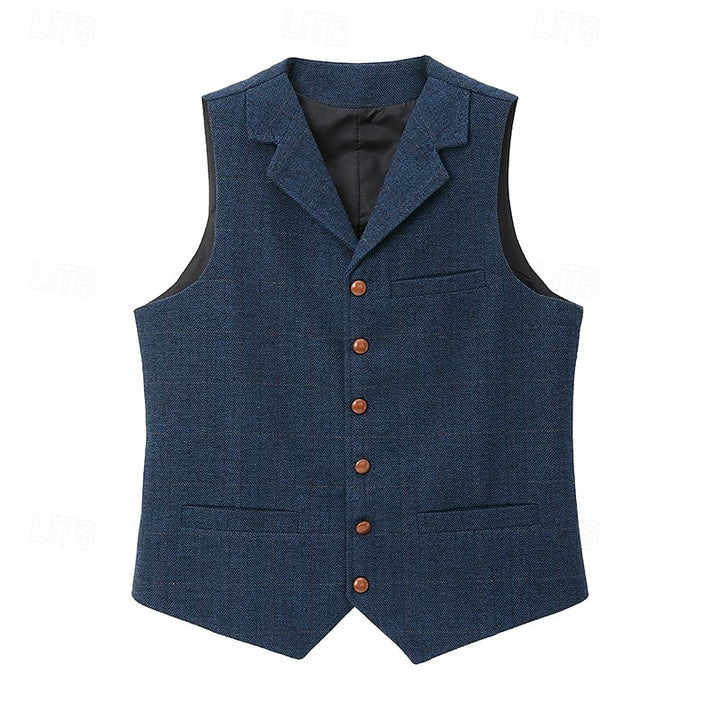 Gregory | Tailored Single-Breasted Waistcoat