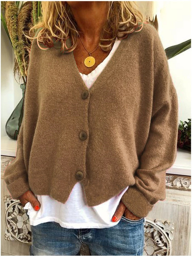 Rosalind | Relaxed Button-Front Cardigan