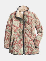 Frances | Vintage Floral Quilted Jacket