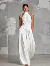 Selene | Elegant Halter-Neck Jumpsuit