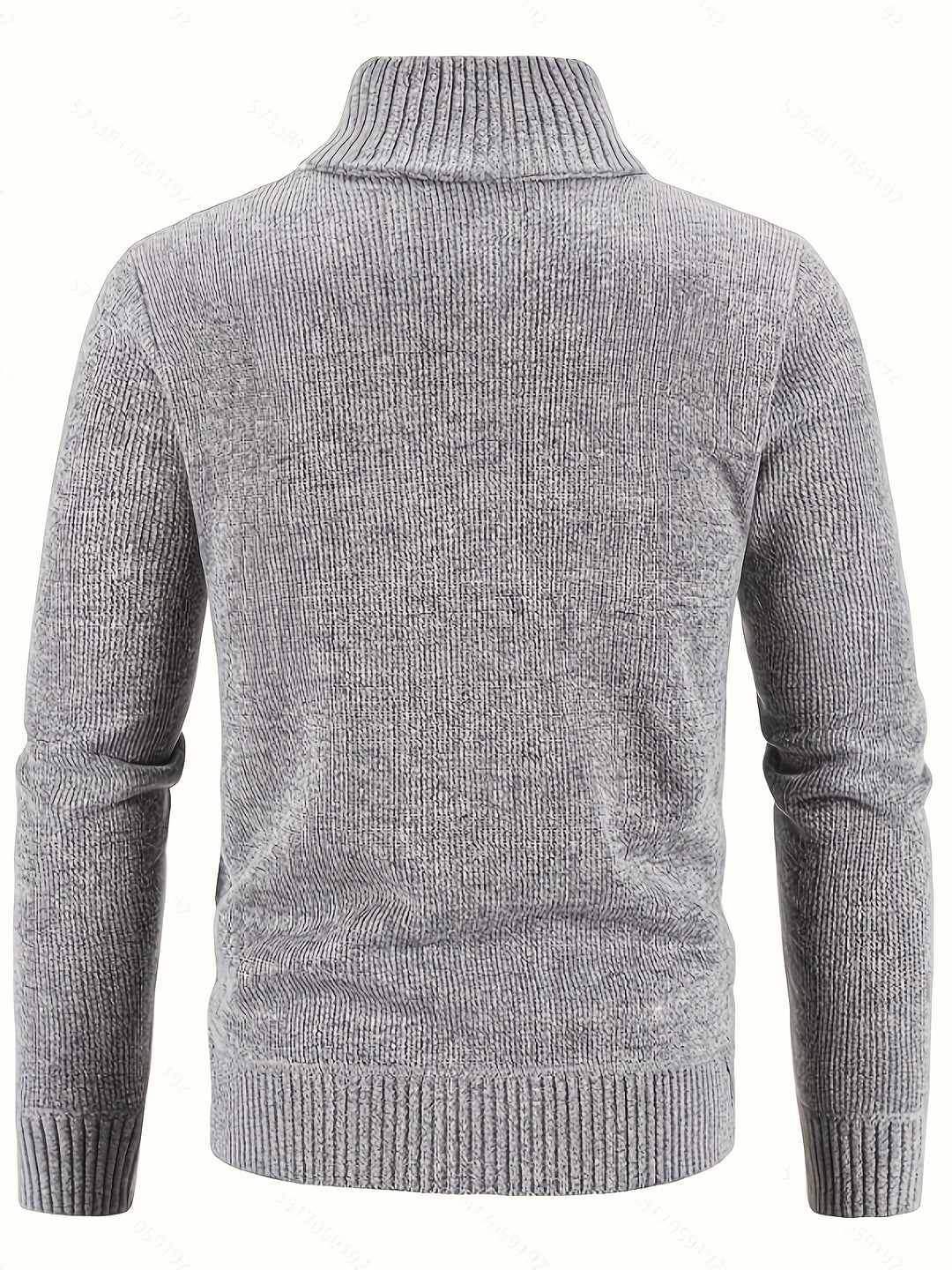 Rupert | Cable-Knit Stand-Collar Cardigan
