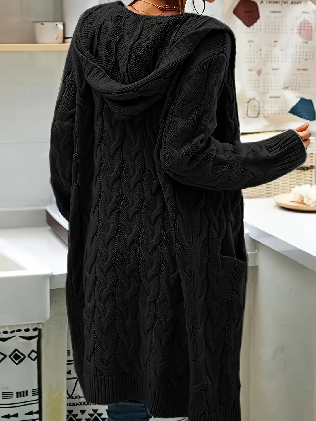 Nadine | Textured Longline Cardigan