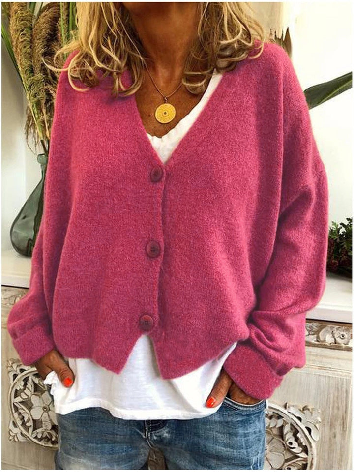 Linda | Relaxed Button-Front Cardigan