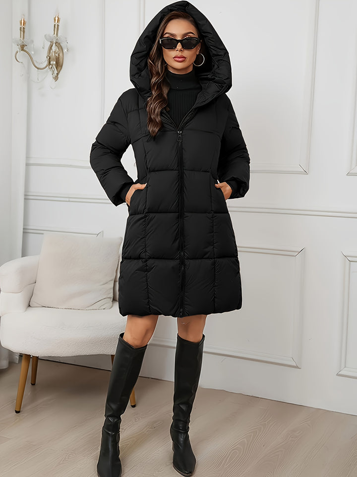 Harriet | Hooded Longline Puffer Coat