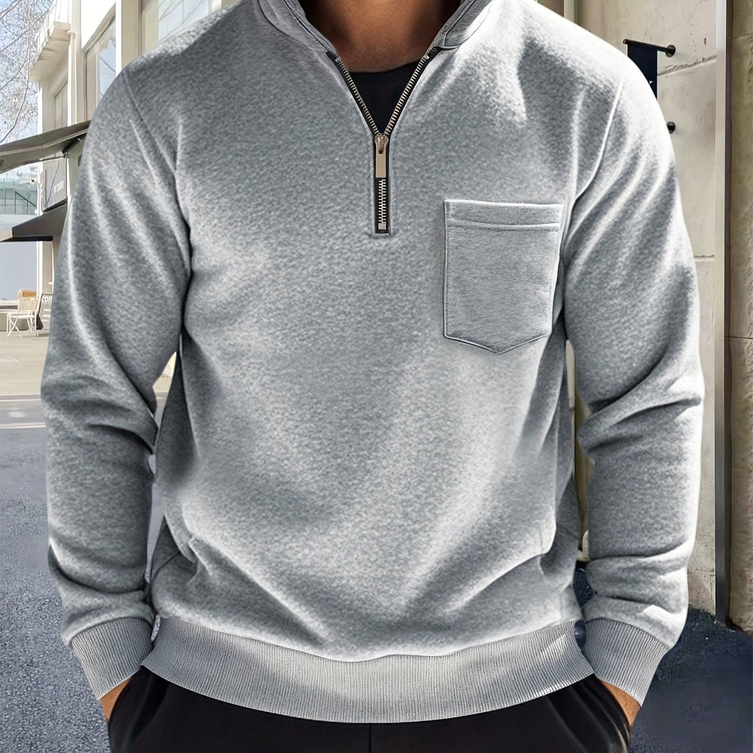 Vaughn | Half-Zip Collared Pullover