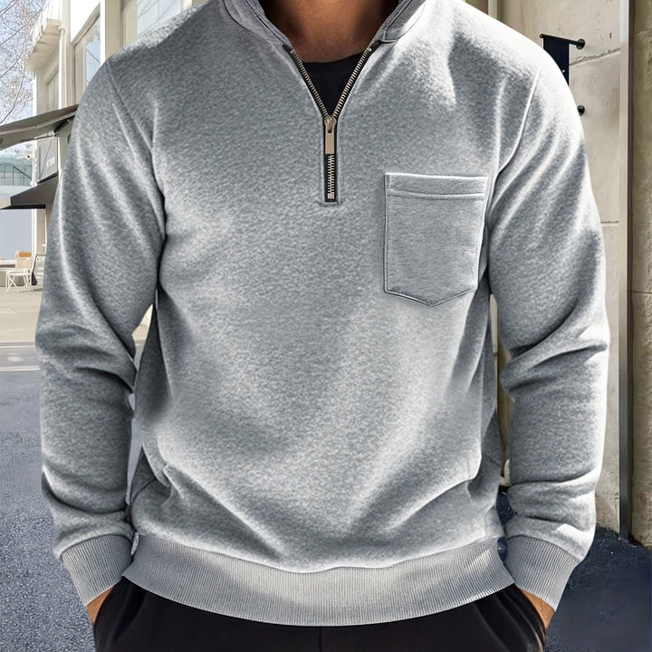 Vaughn | Half-Zip Collared Pullover
