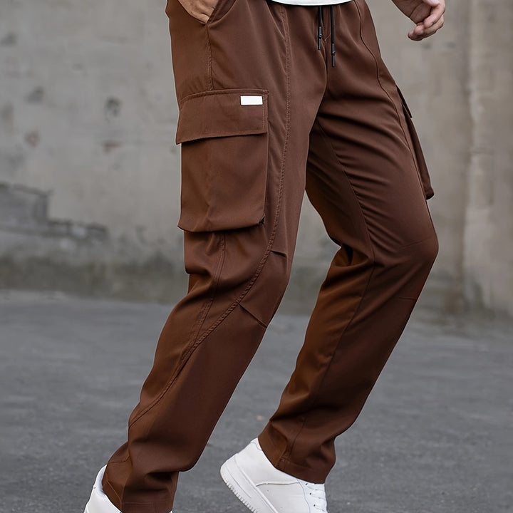 Brooks | Men's Tapered Cargo Drawstring Trousers