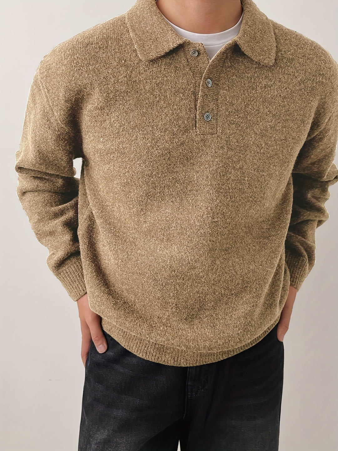 Sullivan | Refined Polo-Collar Sweater