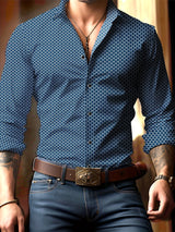 Preston | Men's Wrinkle-Resistant Long Sleeve Dress Shirt