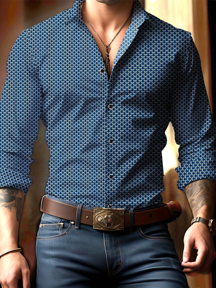 Preston | Men's Wrinkle-Resistant Long Sleeve Dress Shirt