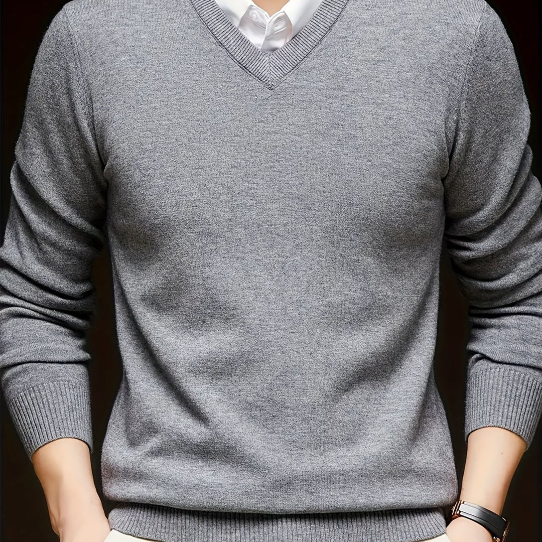 Theodore | Refined V-Neck Sweater