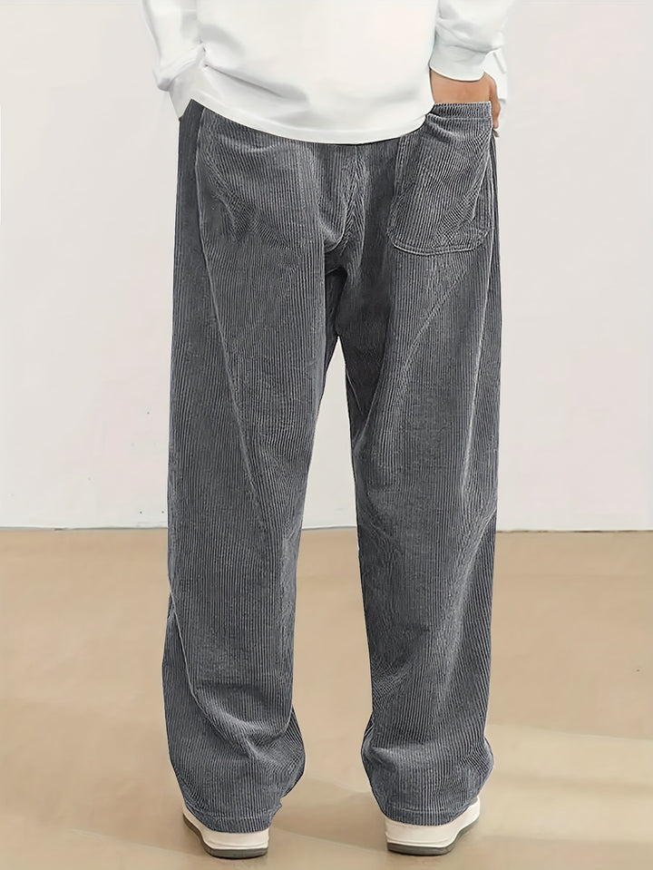 Wesley | Relaxed Straight-Leg Pants
