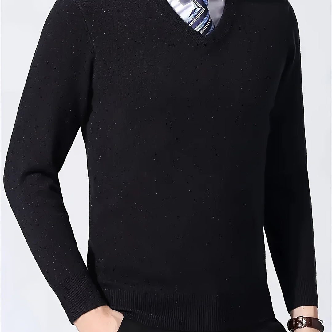 Dorian | Refined V-Neck Pullover