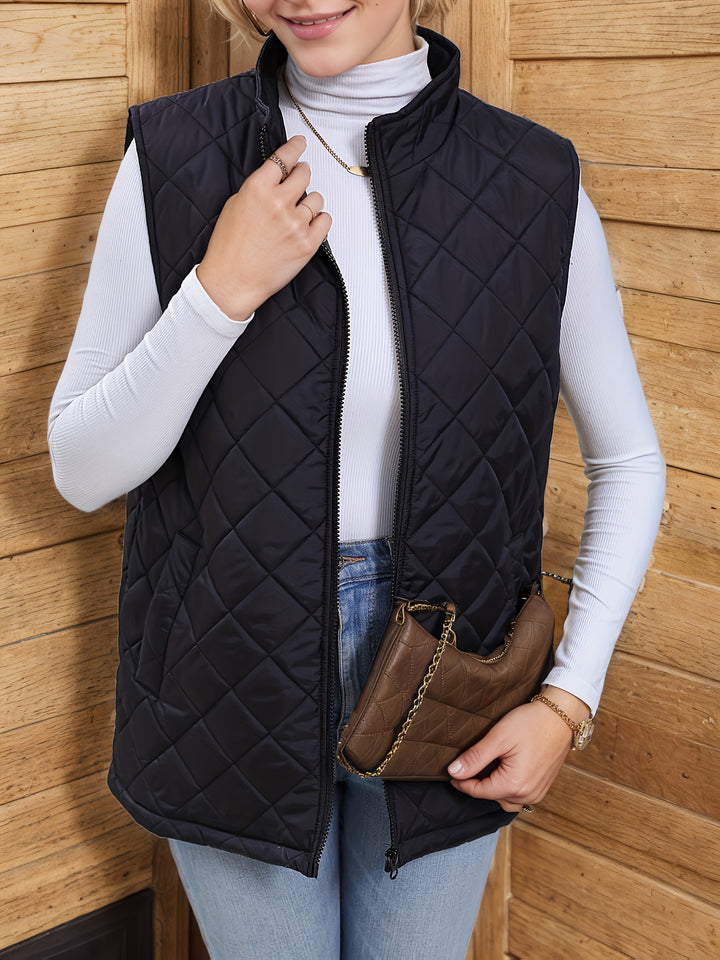 Bellamy | Quilted Longline Vest