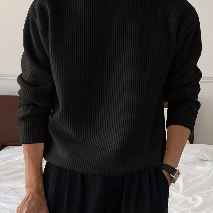 Rupert | Ribbed Crew Neck Sweater