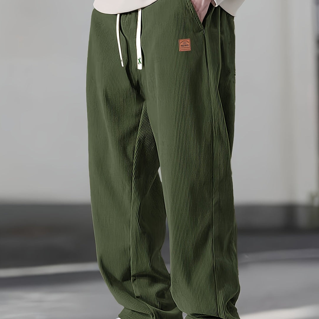 Malcolm | Relaxed Straight-Leg Pants
