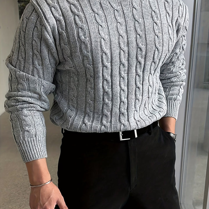 Graham | Cable-Knit Pullover Sweater