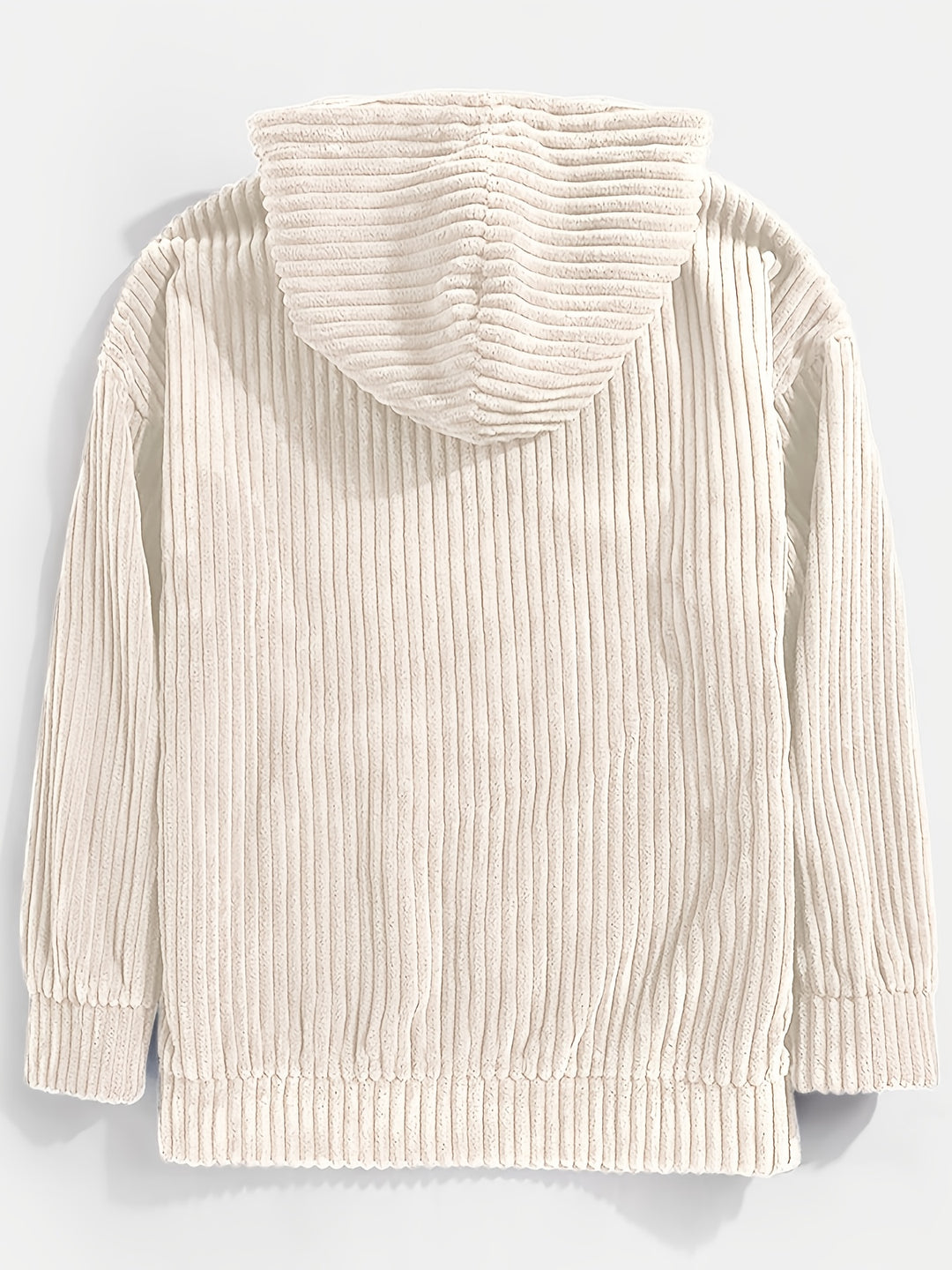 Callan | Relaxed Ribbed Hoodie