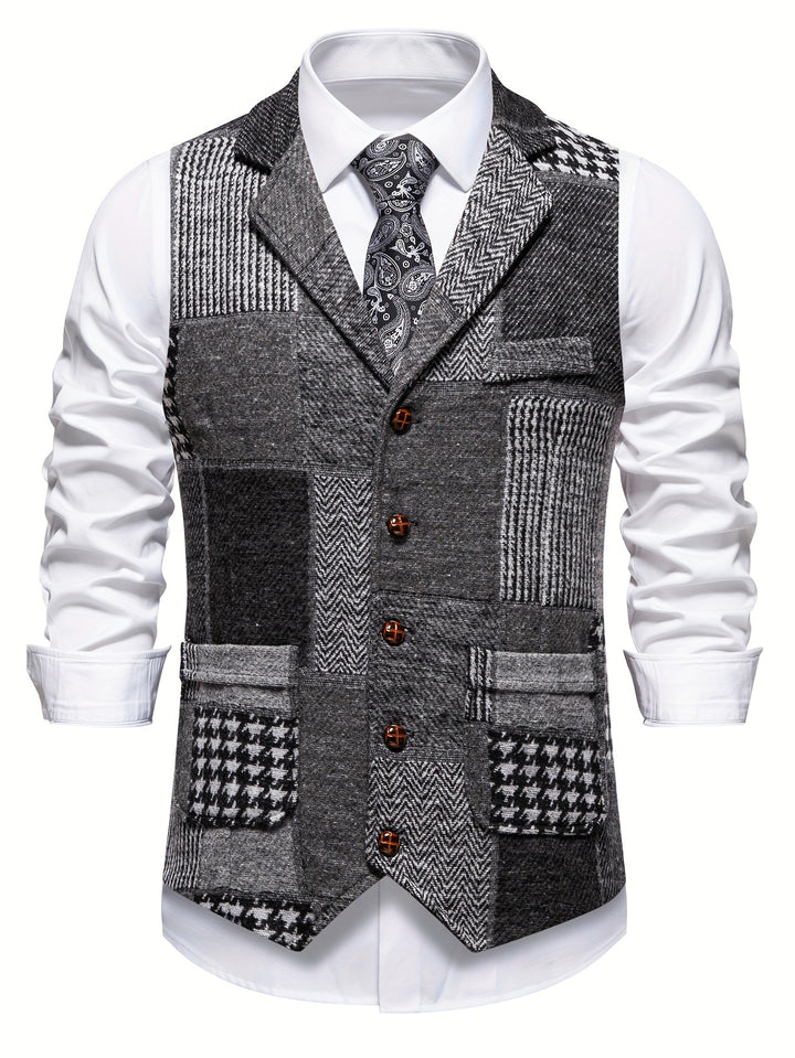 Alden | Heritage Patchwork Waistcoat